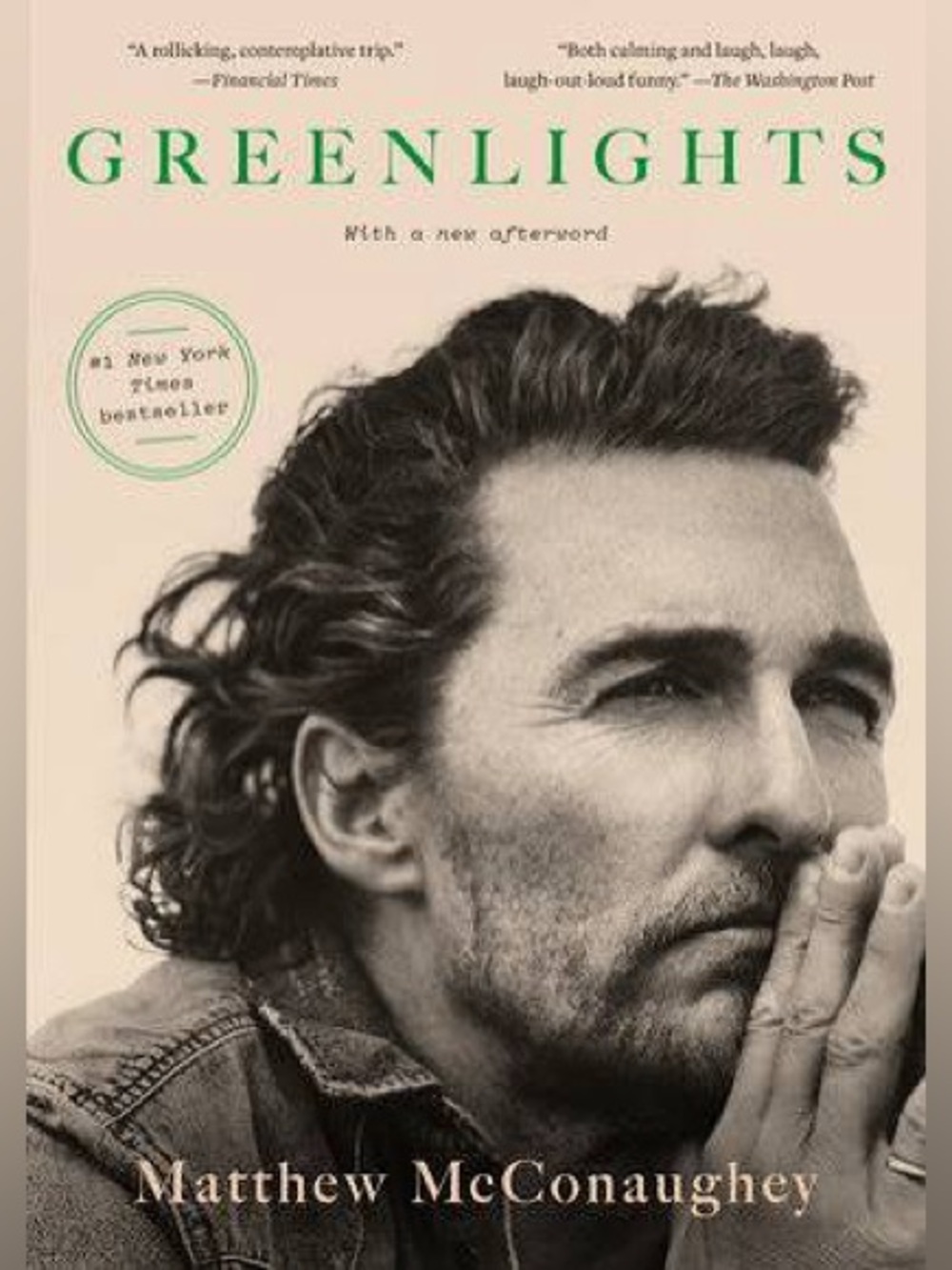 Book- Greenlights by Matthew McConaughey